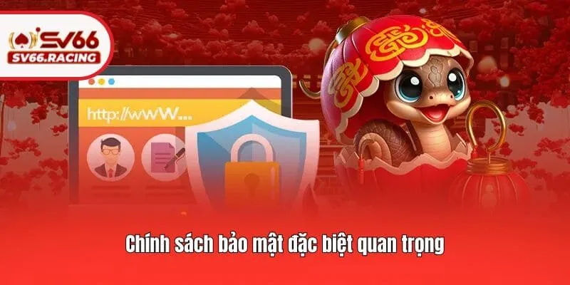 Chính sách bảo mật đặc biệt quan trọng